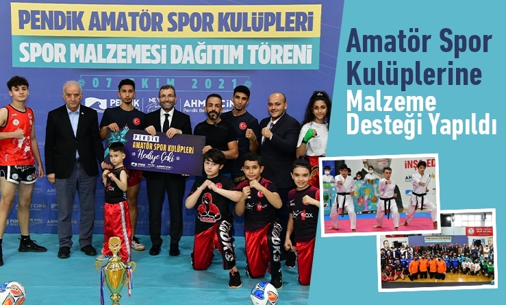 Amatör Spor Kulüplerine Malzeme Desteği