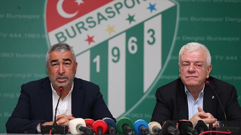 Bursaspor'da Samet Aybaba dönemi başladı