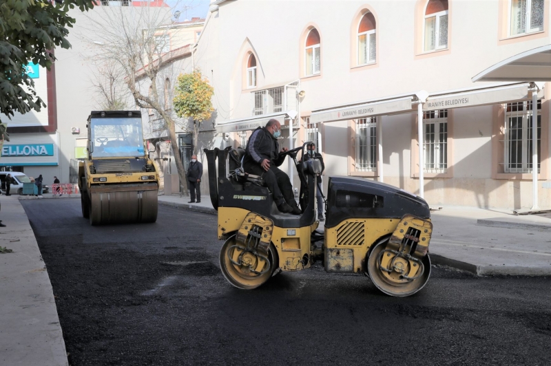 Çakmak Mahallesi’ne 4 Bin Ton Asfalt