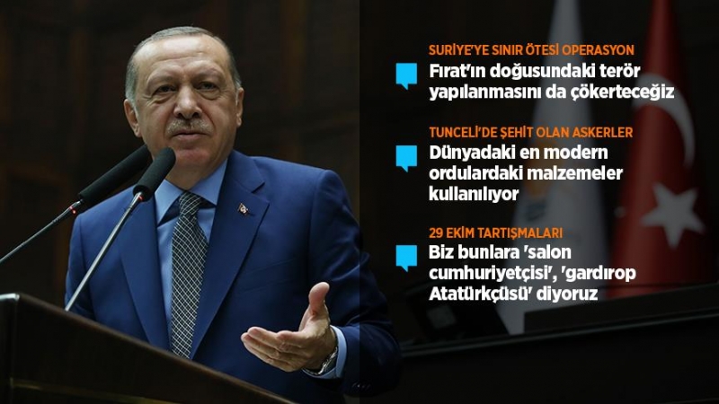 Cumhurbaşkanı Erdoğan: Bizim Cumhuriyetçiliğimizin ölçüsü bu ülkeye yaptığımız hizmetlerdir