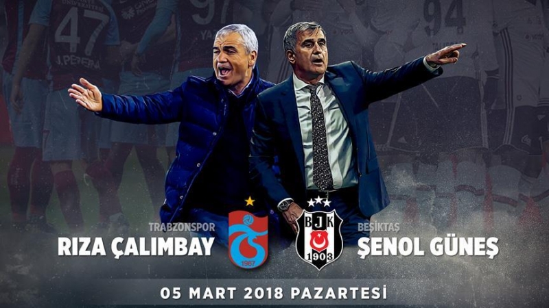 Trabzonspor ile Beşiktaş 126. randevuda