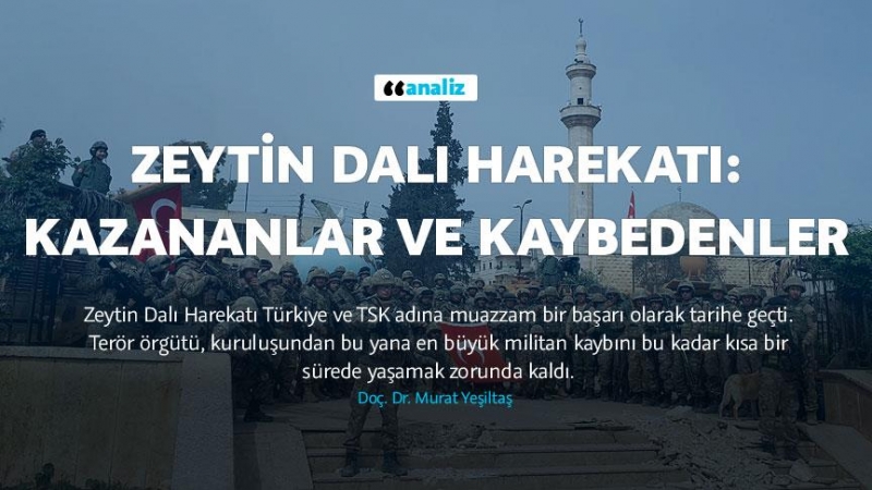 Zeytin Dalı Harekatı: Kazananlar ve kaybedenler