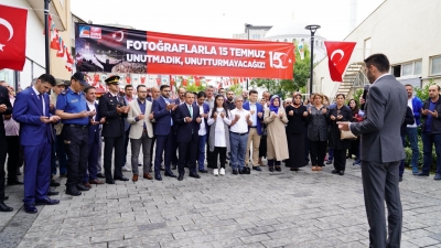 15 TEMMUZ ŞEHİTLERİ RAHMET VE MİNNETLE ANILDI