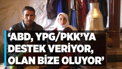 'ABD, YPG/PKK'ya destek veriyor, olan bize oluyor'