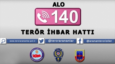 'Alo 140 Terör İhbar Hattı' için iki yeni kamu spotu