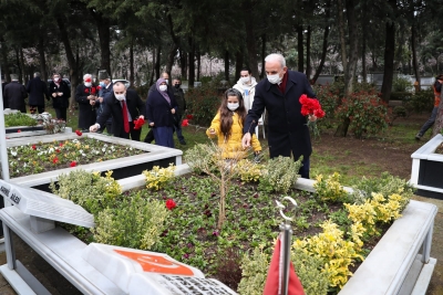 BAŞKAN YILDIRIM’DAN KOCATEPE ŞEHİTLİĞİ VE ŞEHİT YAKINLARINA ZİYARET