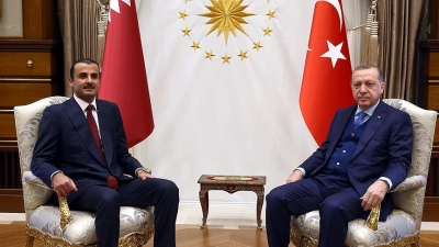 Cumhurbaşkanı Erdoğan Katar Emiri ile görüştü