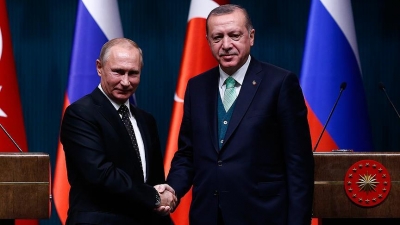 Cumhurbaşkanı Erdoğan'dan Rusya Devlet Başkanı Putin'e başsağlığı mesajı