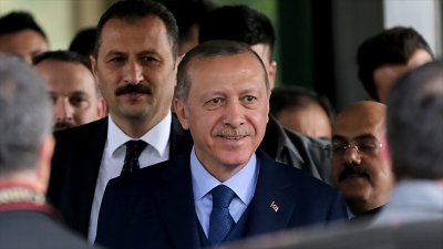 Cumhurbaşkanı Erdoğan İBB'nin Saraçhane'deki binasını ziyaret etti