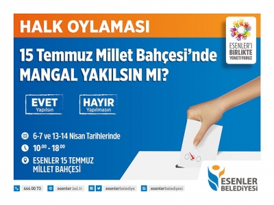 ESENLER'DE MANGAL OYLAMASI