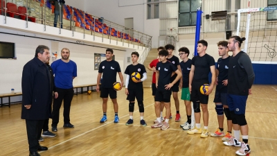 GÖKSU’DAN GENÇ VOLEYBOLCULARA ZİYARET