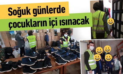 Soğuk günlerde çocukların içi ısınacak