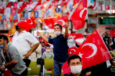 Ümraniye’de 15 Temmuz Demokrasi Nöbeti