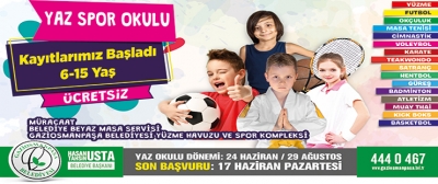 Yaz Spor Okulu Kayıtları Başladı